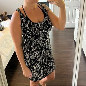 Ann Taylor Black & White Dress